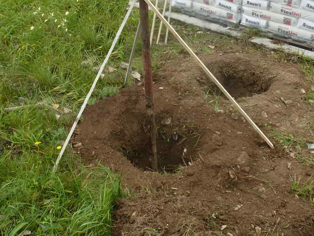 Kotvenie stĺpika